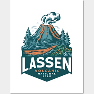 Lassen Volcanic National Park California Posters and Art